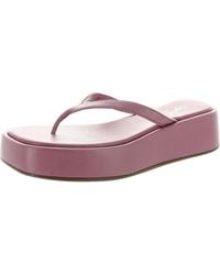 Seychelles - Sunflower Solid Vegan Leather Platform Sandals - Lyst