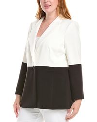 Tahari - Plus Blazer - Lyst