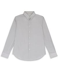 Lanvin - Slim Fit Visible Button-Down Shirt - Lyst