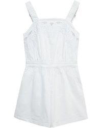 Habitual - Embroidered Romper - Lyst