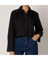 Cleobella - Sierra Button Up Blouse - Lyst