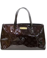 Louis Vuitton - Wilshire Patent Leather Tote Bag (pre-owned) - Lyst