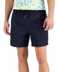 Sun & Stone - Brandon Woven Regular Fit Casual Shorts - Lyst