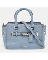 COACH - Leather swagger 20 Tote - Lyst