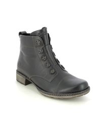 Rieker - Round Toe Boots - Lyst