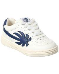 Palm Angels - Palm Beach University Leather Sneaker - Lyst