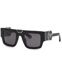 Philipp Plein - Sunglasses Square Full Rim, Frame And Lens Spp092M700Y - Lyst