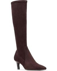 Donald J Pliner - Beaufort Boots Dark Snip Toe Knee High Hawk753 - Lyst
