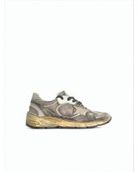 Golden Goose - Distressed Vintage-Inspired Low-Top Sneakers With Chunky Sole - Lyst