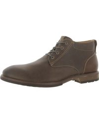 Florsheim - Lodge Leather Lace-up Ankle Boots - Lyst