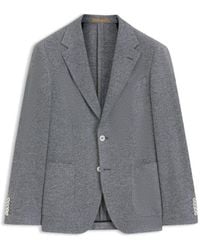 BOSS - Patterned Regular-Fit Jacket - Lyst