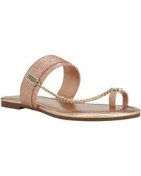 Guess Factory - Locks Chain Sandals - Lyst