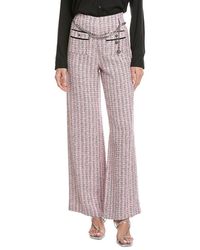 Maje - Tweed Pant - Lyst