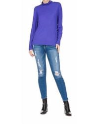J joy - Mock Neck Top - Lyst