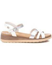 Xti - Low Wedge Strappy Sandals By - Lyst