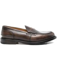 Premiata - Penny Slot Detail Leather Loafers - Lyst