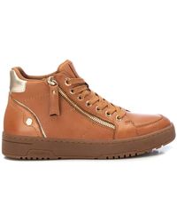Xti - Carmela Collectionwwomen's Leather High Top Sneakers By - Lyst