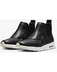 Nike - Air Max Thea Mid 859550-001 /sail Leather Chelsea Boots Lex304 - Lyst