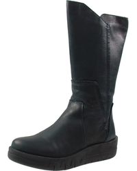 Miz Mooz - Lear Leather Zip Up Knee-High Boots - Lyst