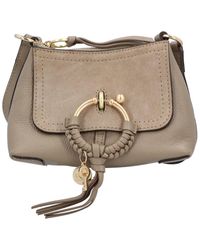 See By Chloé - Leather Crossbody With Front Flap - Lyst
