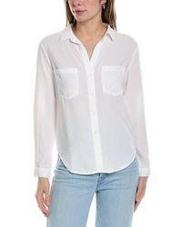 Bella Dahl - Two Pocket Button Down Shirt - Lyst