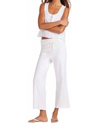 Bobi - Comfort Waist Crop Flare Pant - Lyst