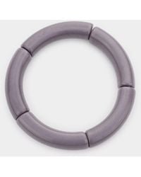 Fashnzfab - Solid Resin Stretch Bracelet - Lyst