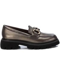 Xti - Leather Loafer Moccasins - Lyst