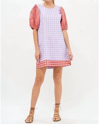 Oliphant - Puff Crew Neck Dress - Lyst