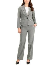 Le Suit - Printed Office Pant Suit - Lyst