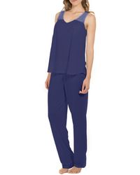Twelve Eighty Eight - Amber Tank Top Full Length Pant Pajama Set - Lyst