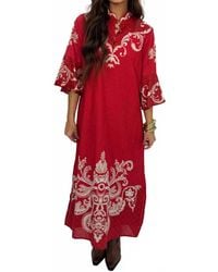 IslaPayal - Como Midi Firenze Dress - Lyst
