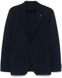 Lardini - Tailored Jacket With Functional Pockets - Lyst