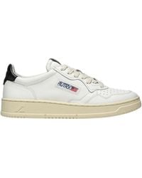 Autry - Medalist Low And Leather Sneakers Aulw Ll22 - Lyst