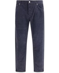 PT Torino - Corduroy Design Pants - Lyst
