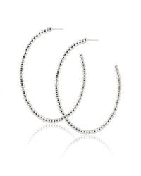 Sahara - Chelsea Beaded Hoop Earrings - Lyst