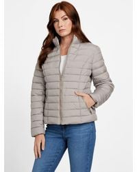 Guess - Zalcon Puffer Jacket - Lyst