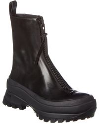 Jil Sander Leather Boot - Black