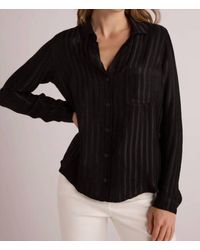 Bella Dahl - Pocket Button Down Shirt - Lyst