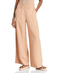 Wayf - High Rise Solid Wide Leg Pants - Lyst
