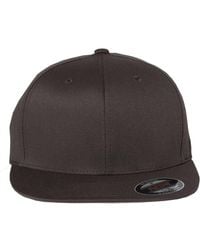 Flexfit - Pro-Baseball On Field Flat Bill Cap - Lyst