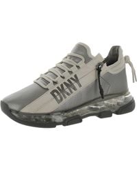 DKNY - Tokyo Faux Leather Workout Running & Training Shoes - Lyst