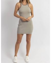 Pretty Garbage - Sunrays Two Tone Mini Dress - Lyst