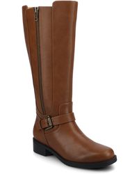 Journee Collection - Journee Yasmina Knee High Casual Boots - Lyst