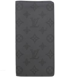 Louis Vuitton - Brazza Leather Wallet (pre-owned) - Lyst