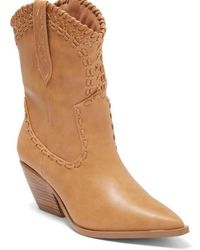 Billini - Cazey Pointed-Toe Slip-On Ankle Booties - Lyst