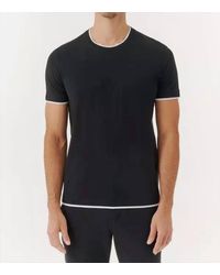 ATM - Classic Jersey Double Trim Tee - Lyst