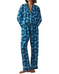 Omika - Long Sleeve Top & Pants Pajama Set - Lyst