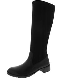 Aetrex - Belle Leather Pull On Knee-high Boots - Lyst