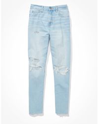 American Eagle Outfitters - Ae X The Jeans Redesign Ripped Mom Jean - Lyst